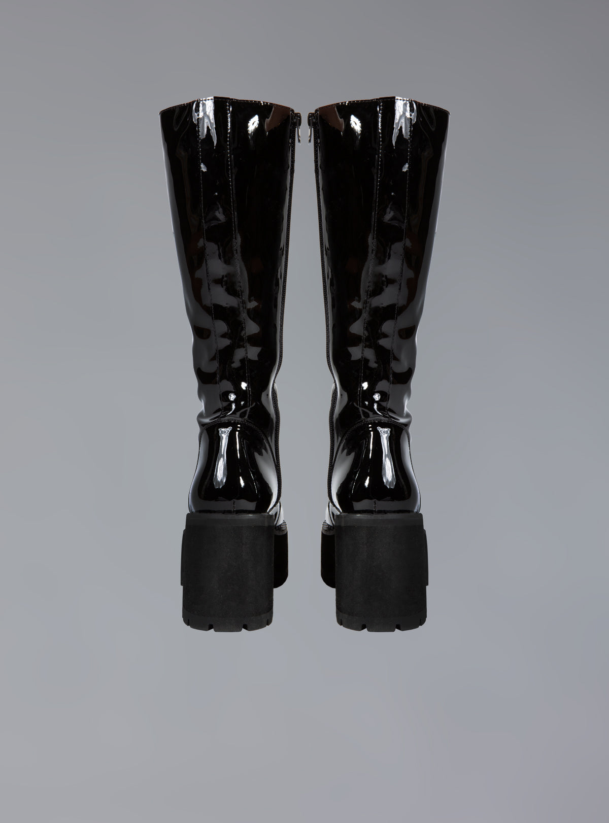 Knee High Leather Platform Boot - UNIF Shoes