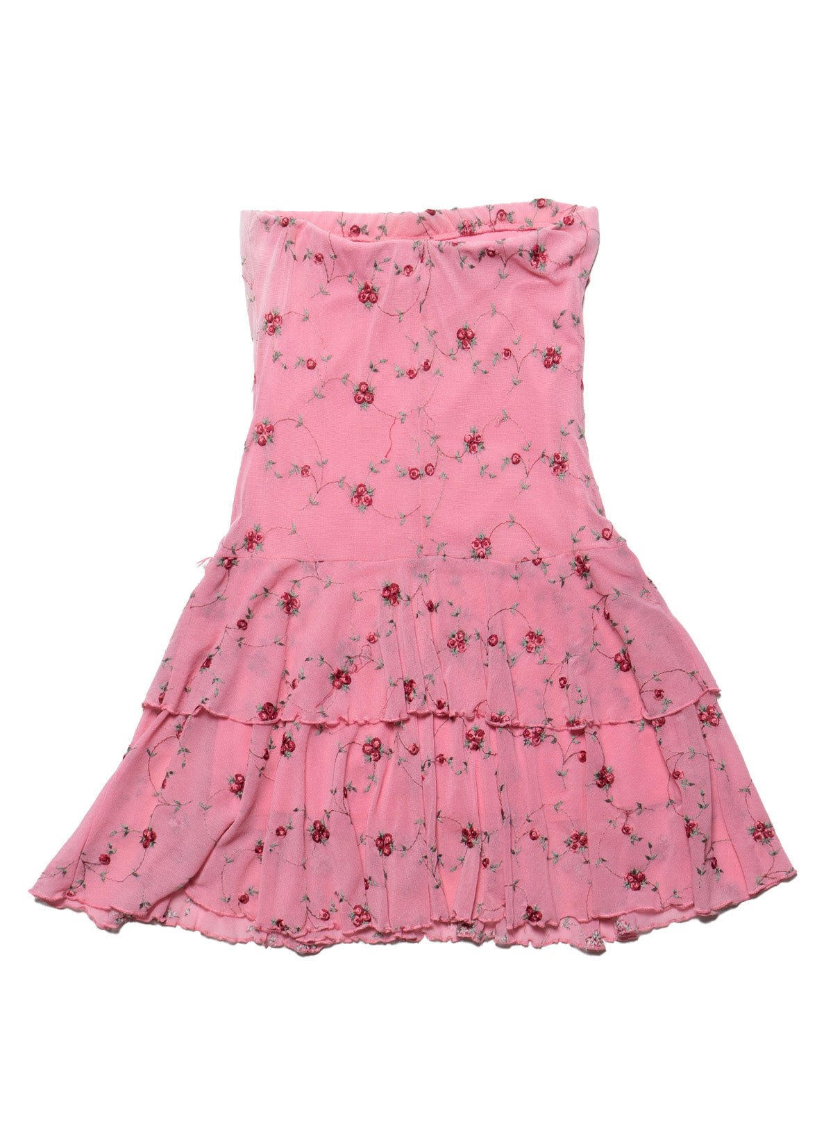 Vintage Pink Floral Dress - UNIF Vintage