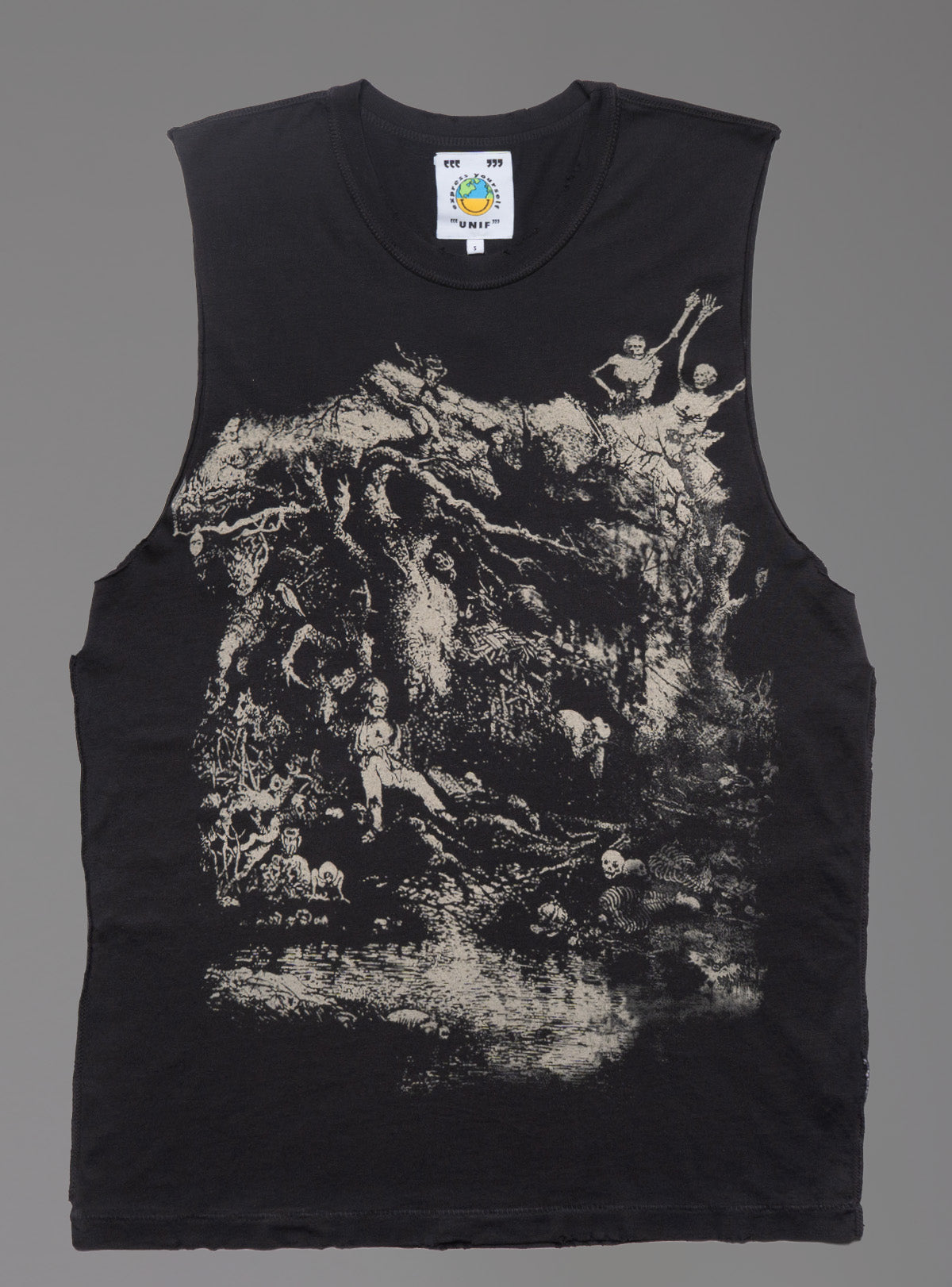 Death Dance Tank - UNIF Clothing|Tees|New Arrivals