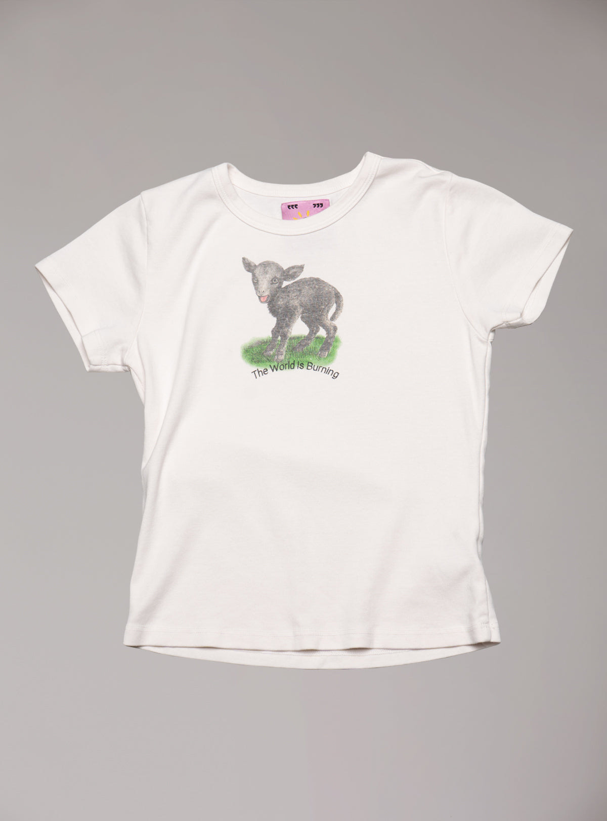 World Is Burning baby Tee - UNIF Clothing|Tees|New Arrivals