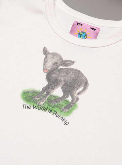 World Is Burning baby Tee - UNIF Clothing|Tees|New Arrivals