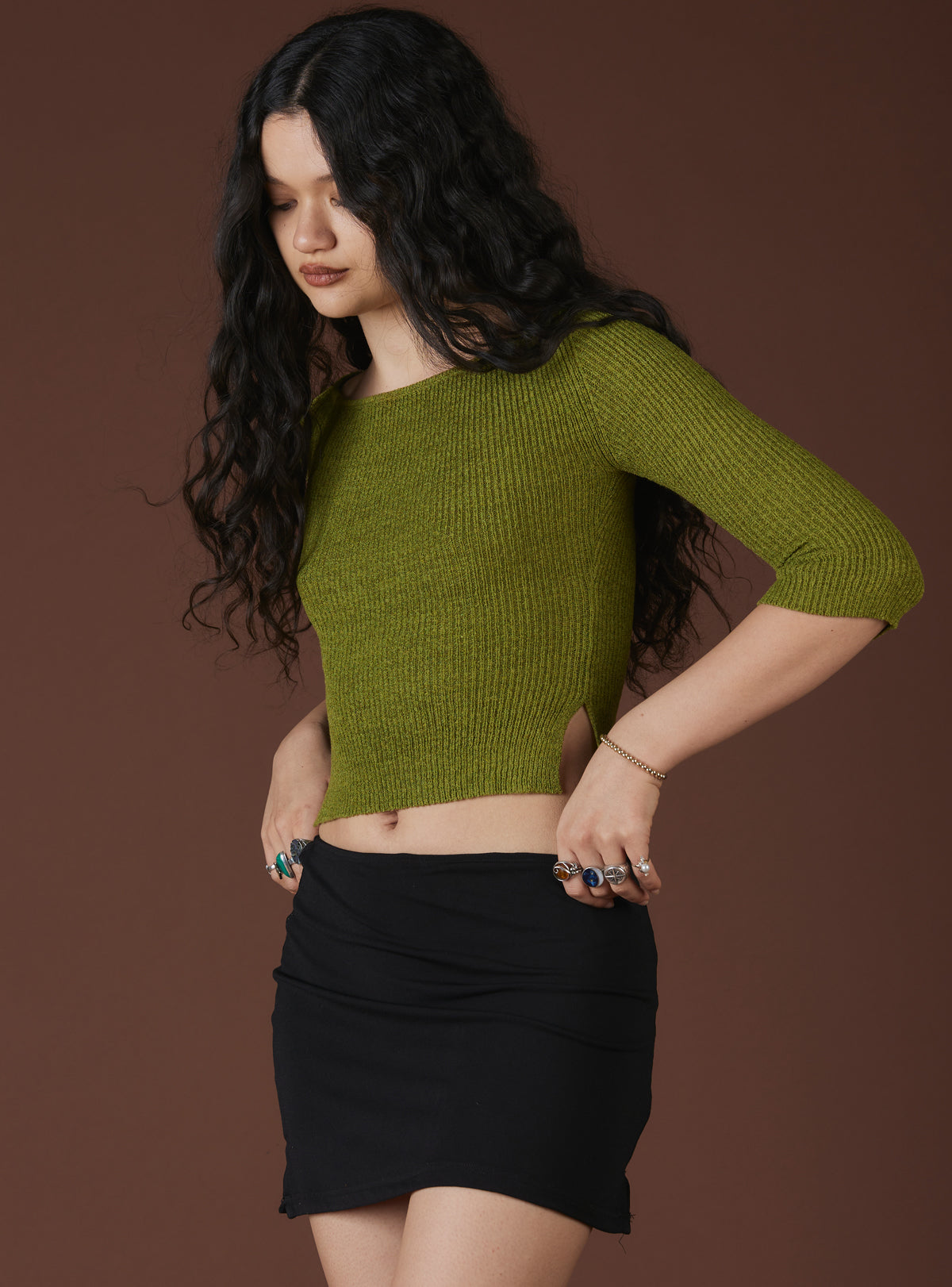 Sincere Top - Green - UNIF Clothing|New Arrivals