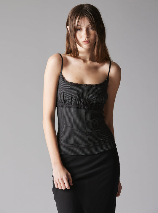 Coil Top Pinstripe - UNIF Clothing|New Arrivals