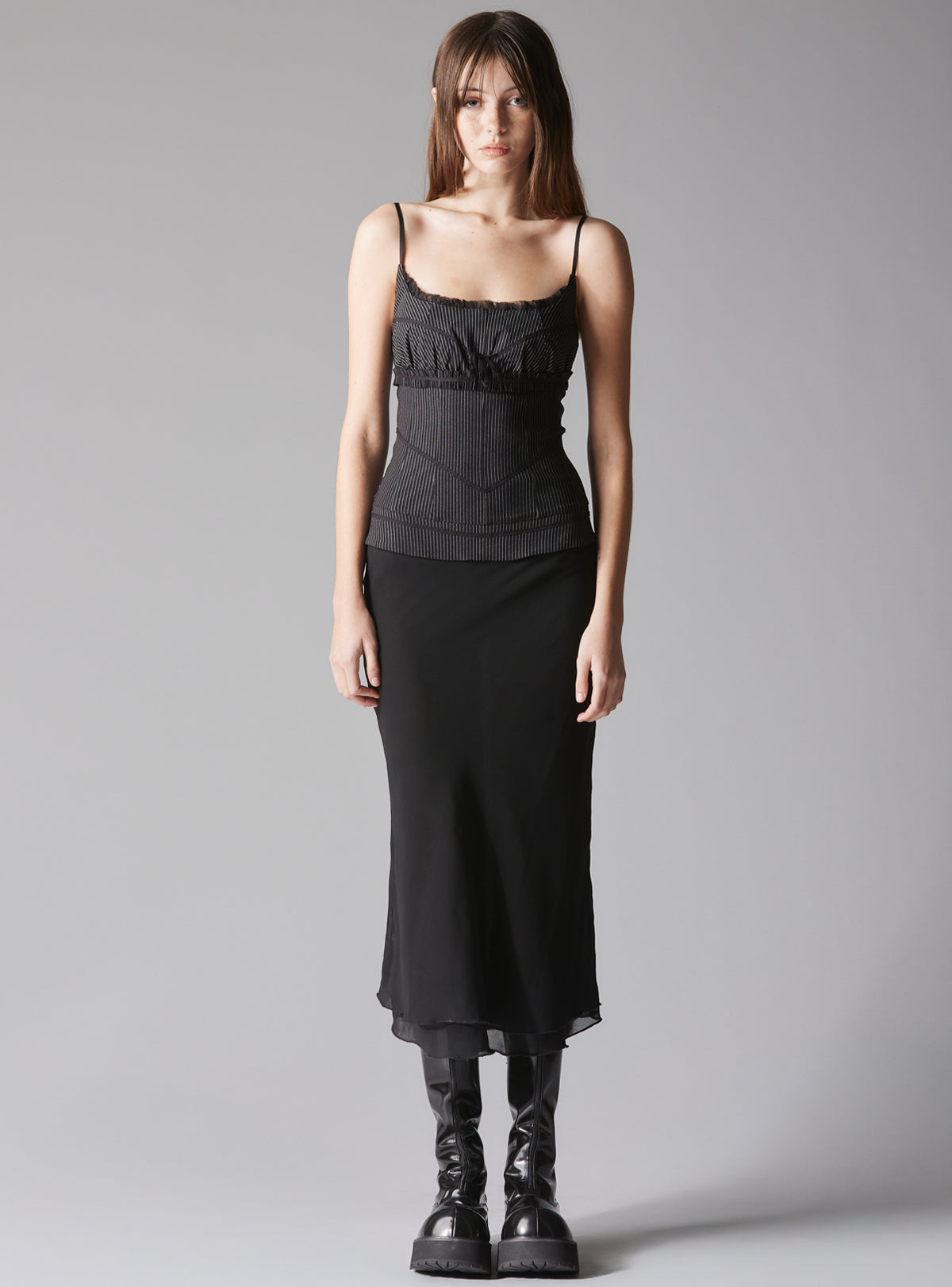 Coil Top Pinstripe - UNIF Clothing|New Arrivals