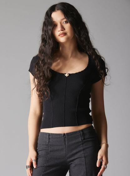 XAE Ribbed Crop Top - UNIF Clothing|New Arrivals