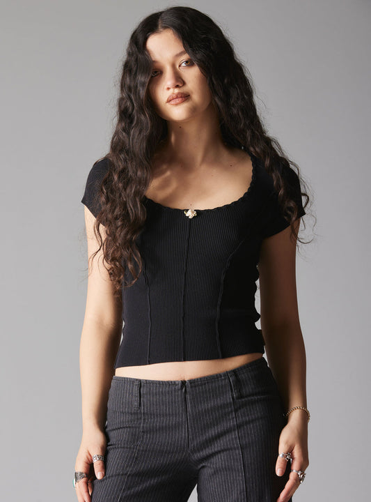 XAE Ribbed Crop Top - UNIF Clothing|New Arrivals