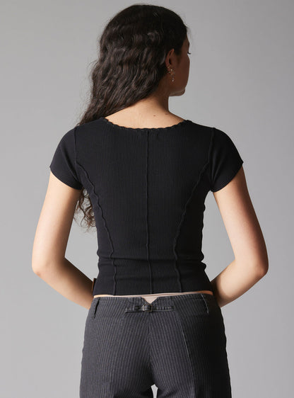 XAE Ribbed Crop Top - UNIF Clothing|New Arrivals