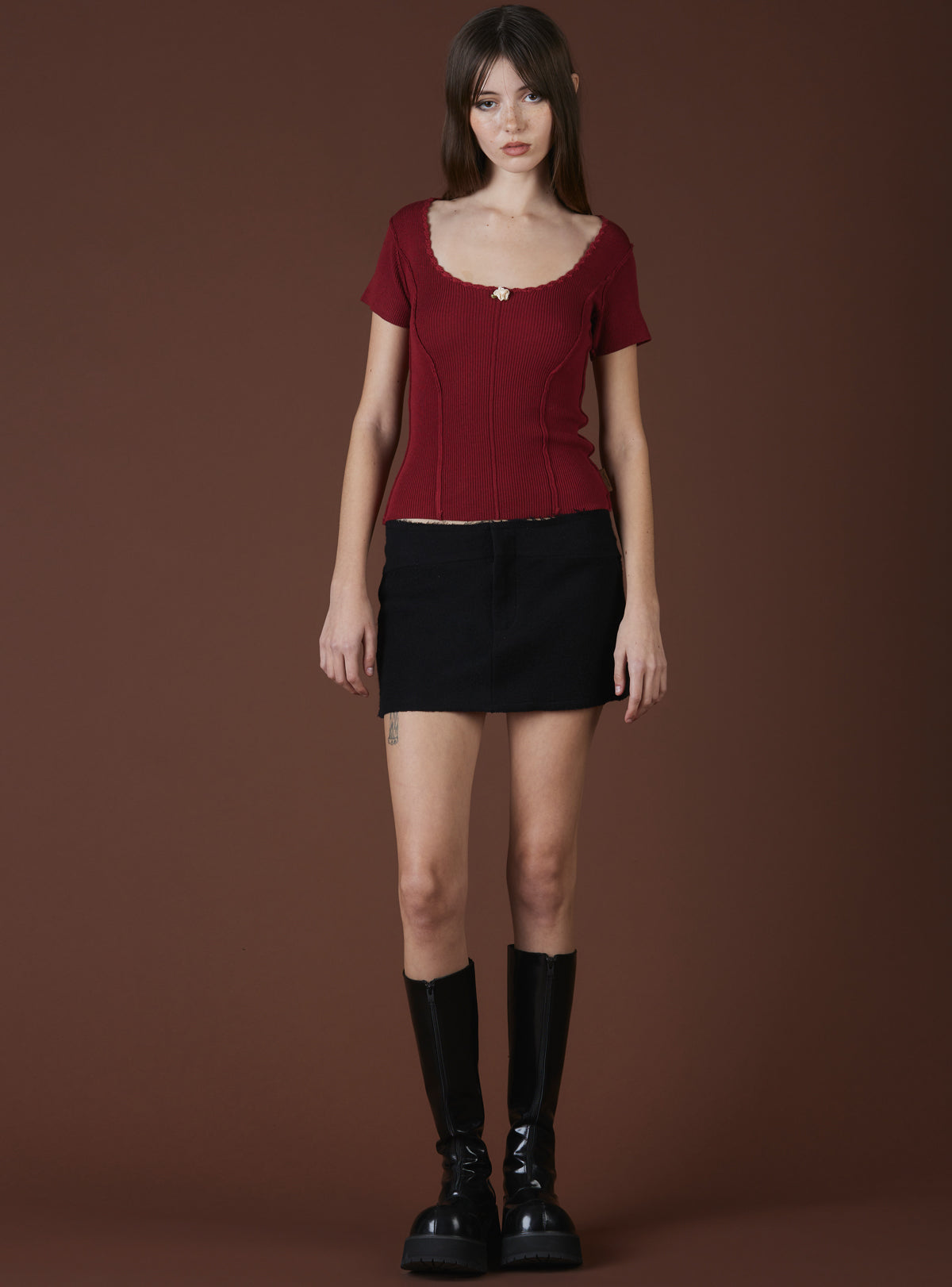 XAE Ribbed Crop Top - UNIF Clothing|New Arrivals