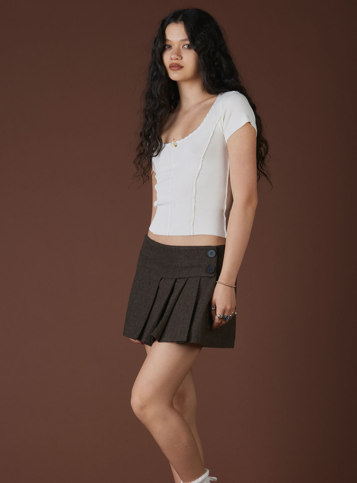 XAE Ribbed Crop Top - UNIF Clothing|New Arrivals