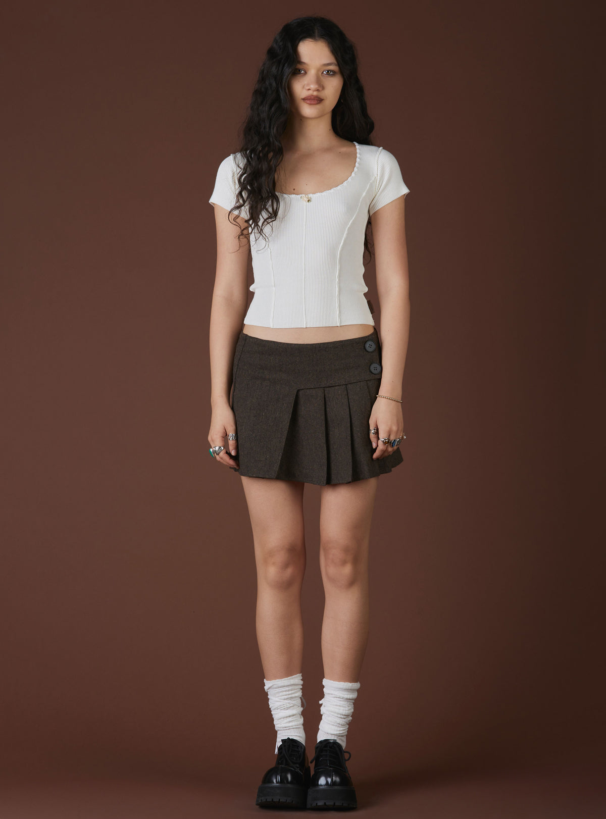 XAE Ribbed Crop Top - UNIF Clothing|New Arrivals