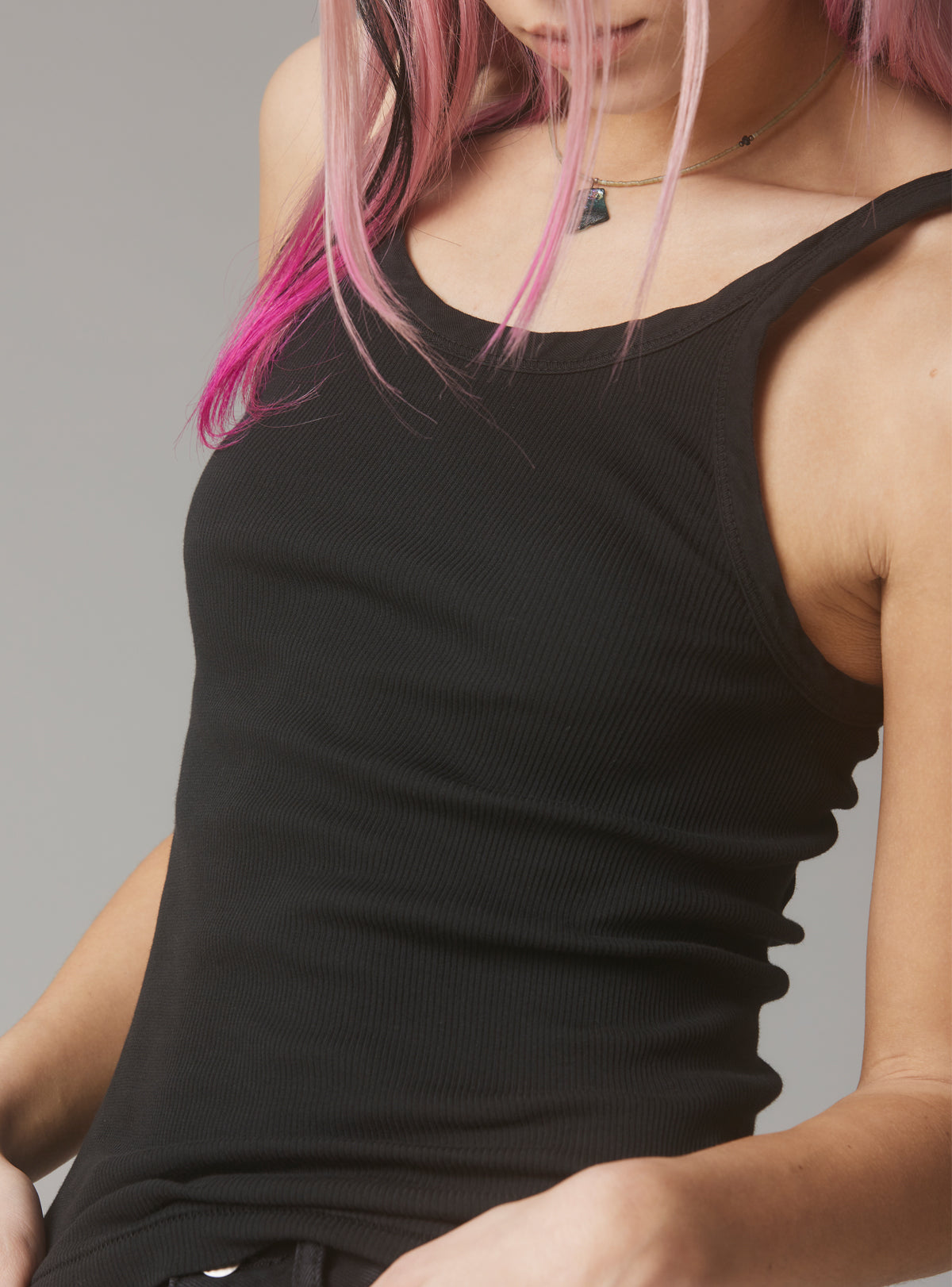 Staple Rib Tank - UNIF Clothing|New Arrivals