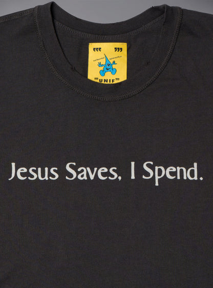 Jesus Saves Tank - UNIF Clothing|Tees|New Arrivals
