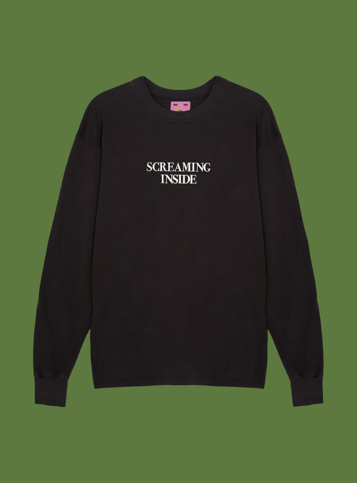 Screaming Inside Long Sleeve - UNIF Clothing|Tees