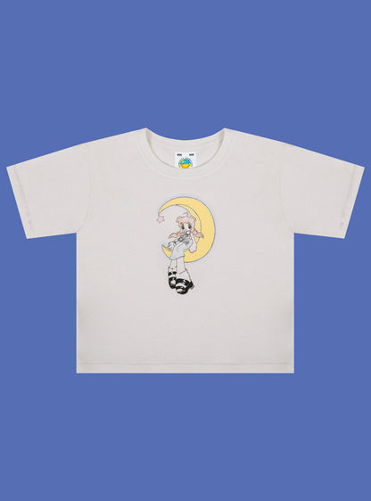 Mayu's Lullaby Baby Tee - UNIF Clothing|Tees