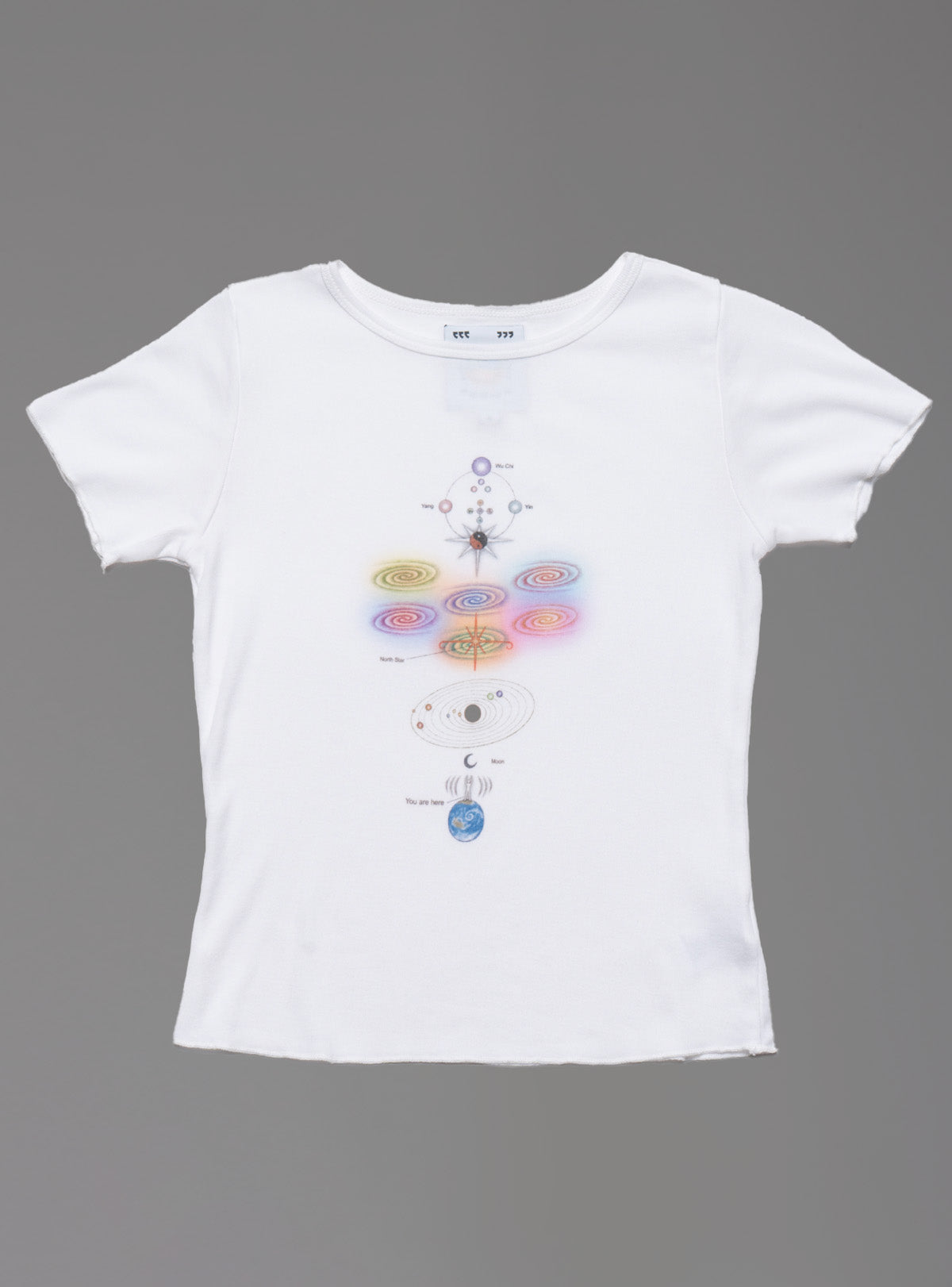You Are Here Baby Tee - UNIF Clothing|Tees|New Arrivals