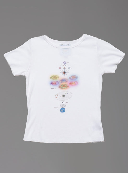 You Are Here Baby Tee - UNIF Clothing|Tees|New Arrivals