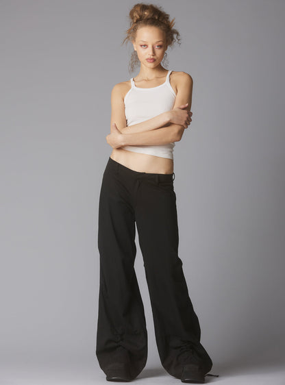 Black Wide Leg Pants - UNIF Clothing
