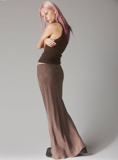 Vivi Skirt Brown - UNIF Clothing|New Arrivals