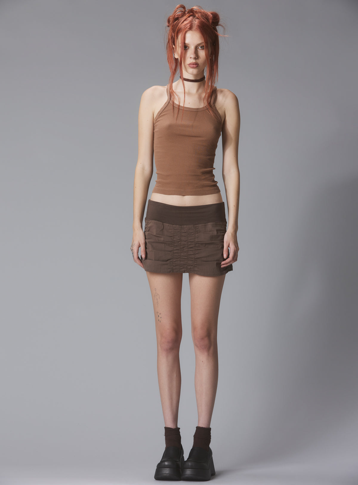 Borg Skirt - UNIF Clothing|New Arrivals