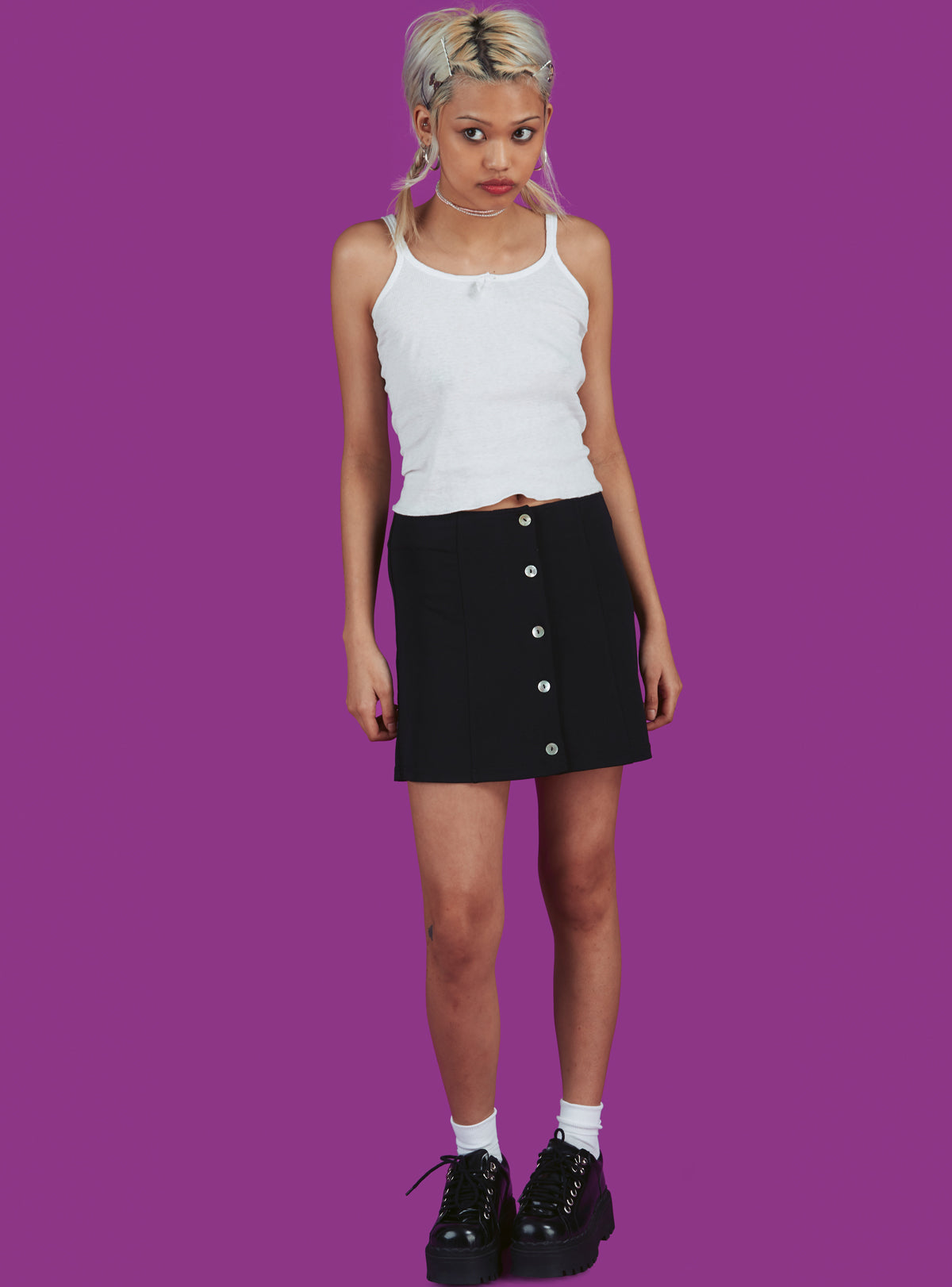 Parker Mini Skirt - UNIF Clothing