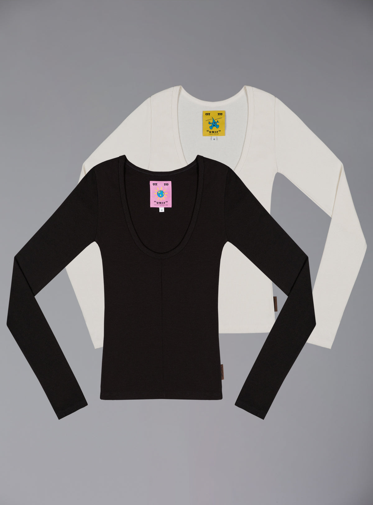 Scoop Long Sleeve 2-pack - UNIF Clothing|New Arrivals