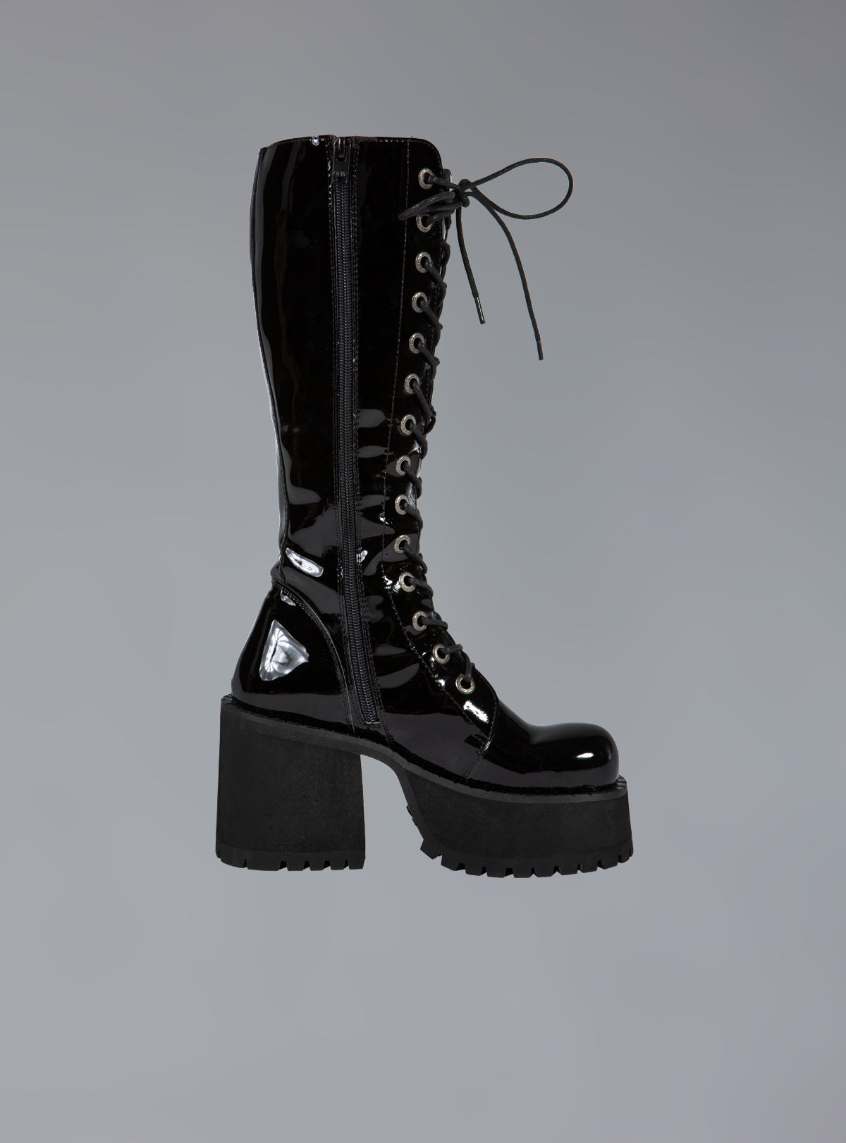 Knee High Leather Platform Boot - UNIF Shoes