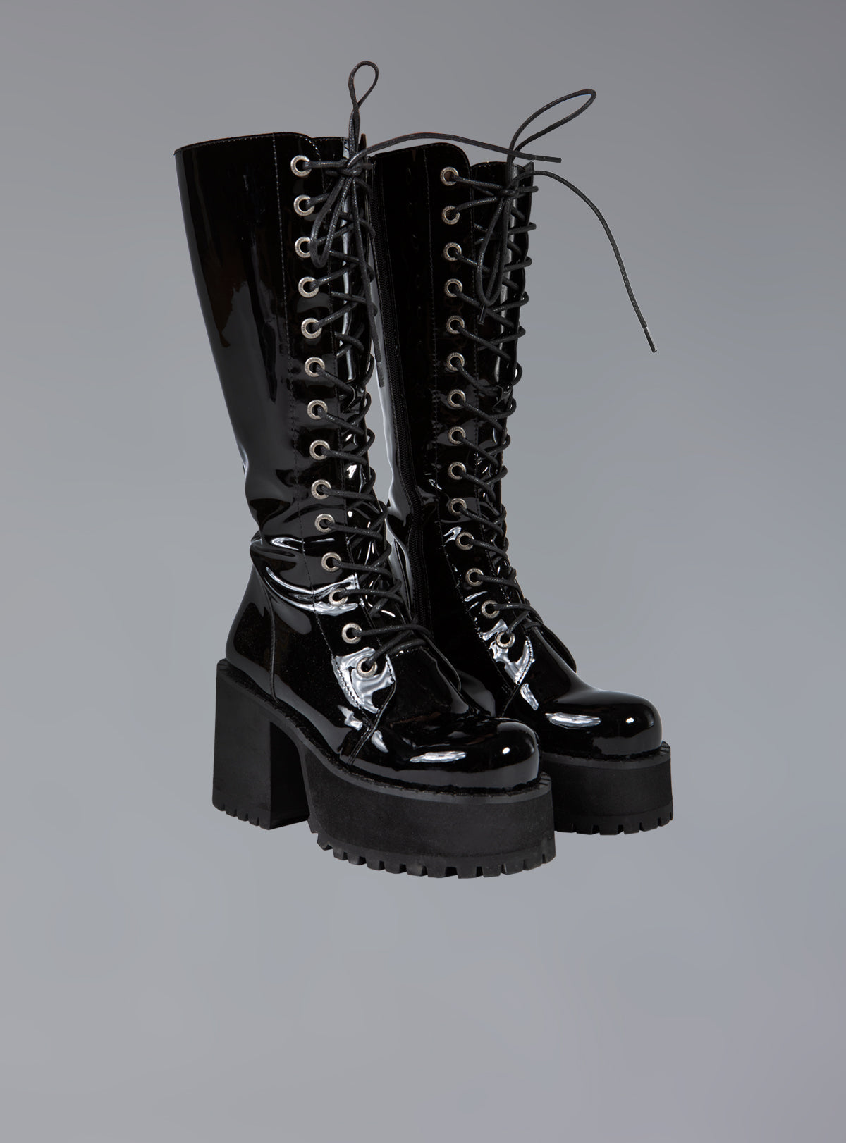 Knee High Leather Platform Boot - UNIF Shoes