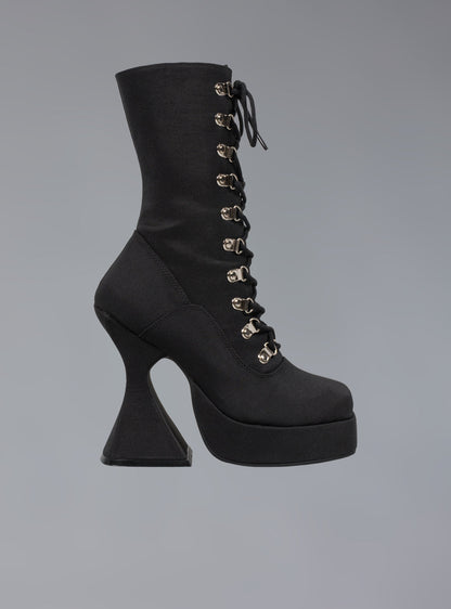 Victorian Lace Up Platform Heel - UNIF Shoes|New Arrivals