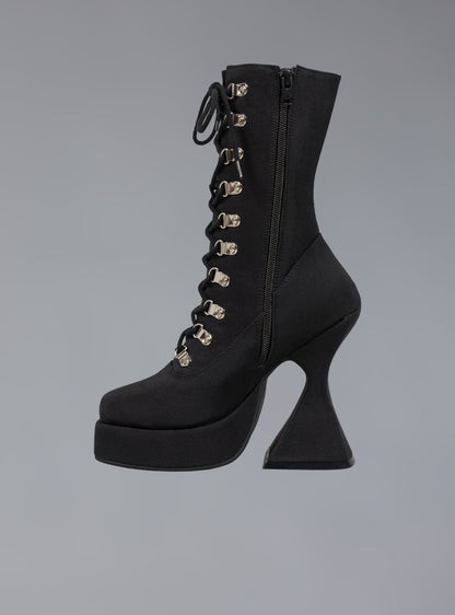 Victorian Lace Up Platform Heel - UNIF Shoes|New Arrivals