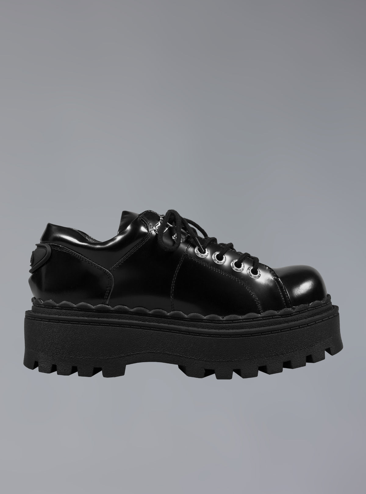 Low Top Leather Chunky Platform Boot in - UNIF Shoes