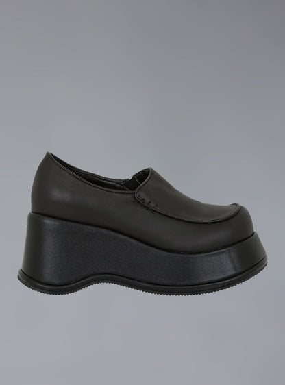 Square Toe Stacked Platform Shoe - UNIF Shoes