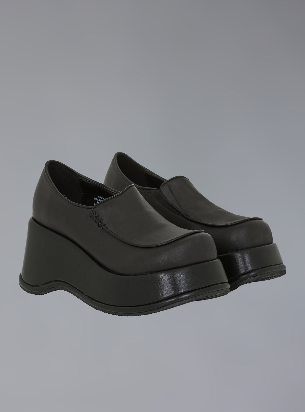 Square Toe Stacked Platform Shoe - UNIF Shoes