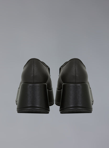 Square Toe Stacked Platform Shoe - UNIF Shoes