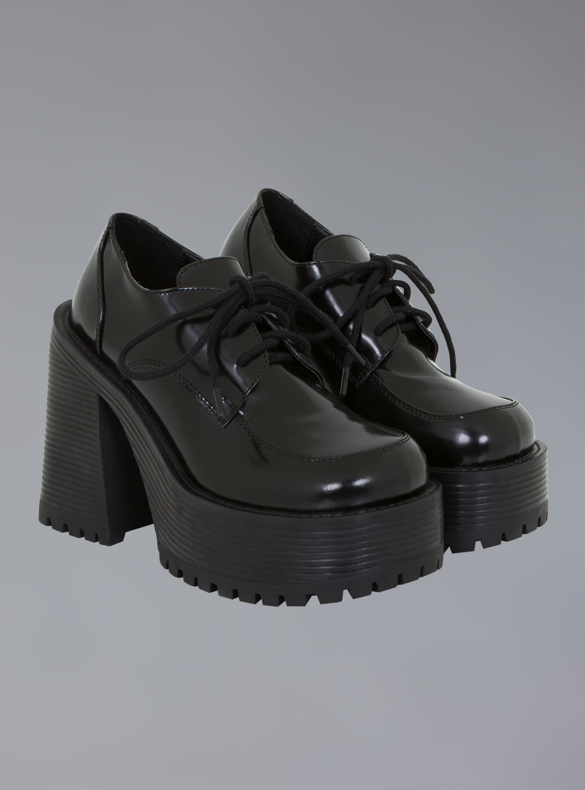 Stacked Platform Oxford Shoe - UNIF Shoes