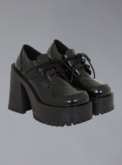 Stacked Platform Oxford Shoe - UNIF Shoes