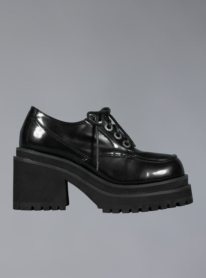 90s Platform Oxford Shoe With Chunky Heel - UNIF Shoes