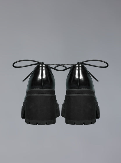 90s Platform Oxford Shoe With Chunky Heel - UNIF Shoes