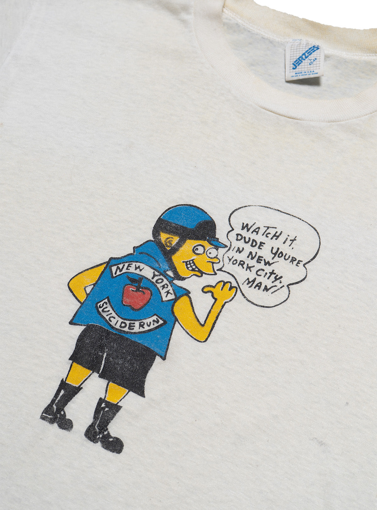 Vintage Watch it Dude You're in New York City Man Tee - UNIF Vintage
