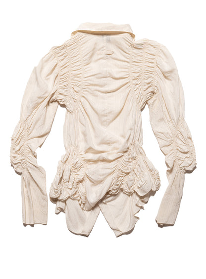 Jean Paul Gaultier Pinstripe Dress Button Down - UNIF Vintage