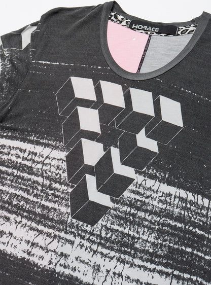 Vintage Horace 3D Cube Tee - UNIF Vintage