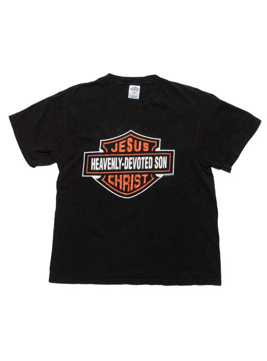 Vintage Harley Jesus Christ Heavenly-Devoted Son Tee - UNIF Vintage