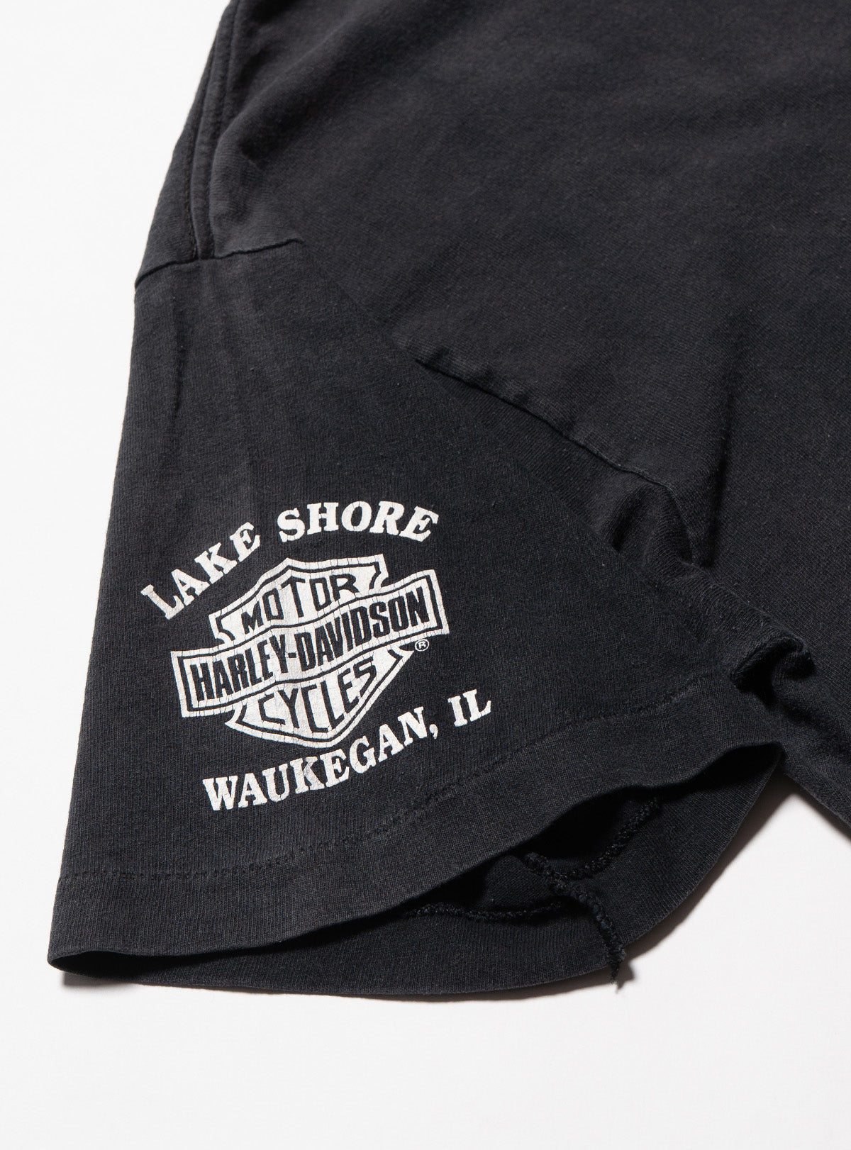 Vintage Harley Davidson Lake Shore Waukegan IL Tee - UNIF Vintage