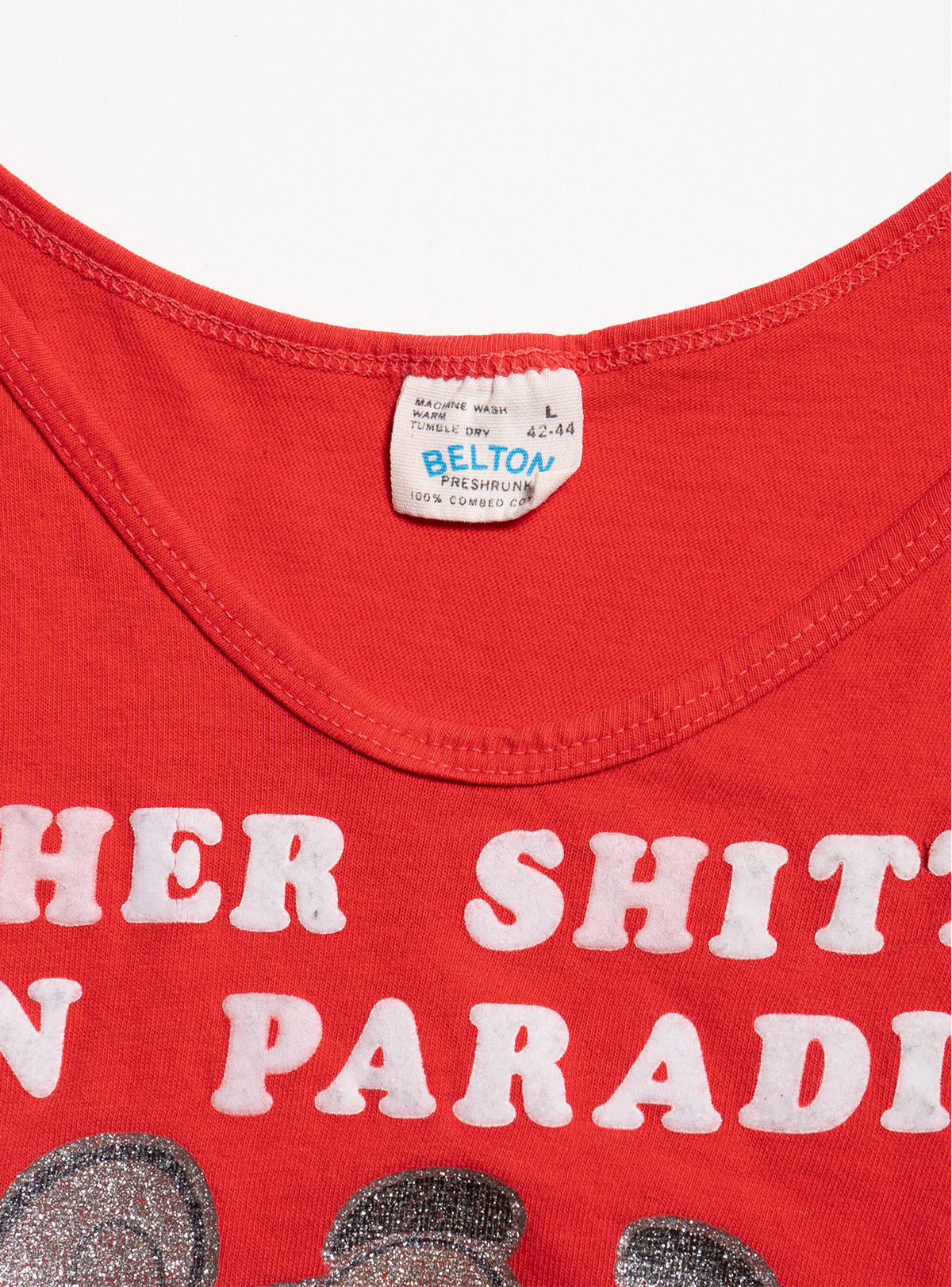 Vintage Another Shitty Day in Paradise Pink Panter Tank - UNIF Vintage