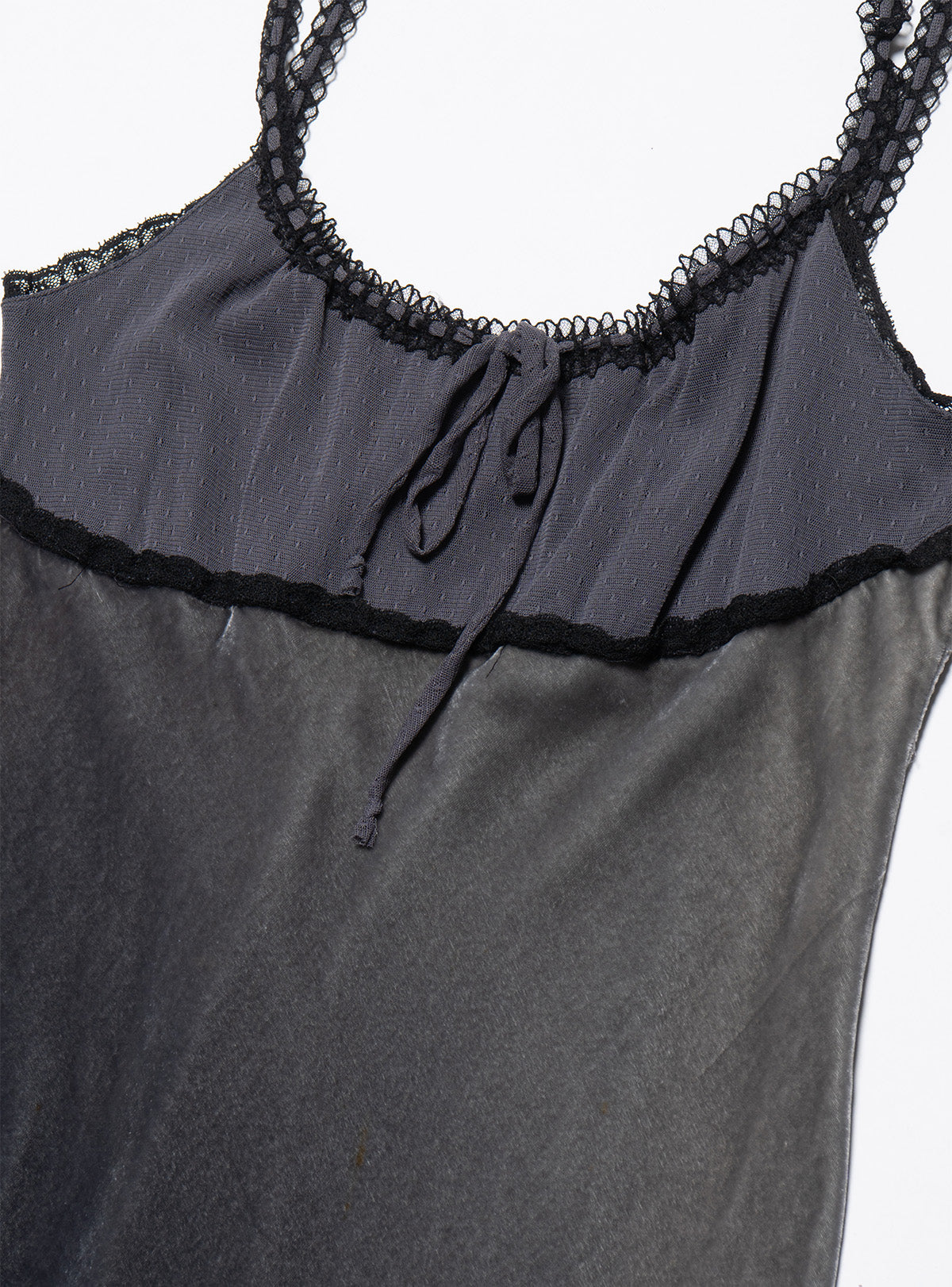 Vintage Betsy Johnson Velvet Gray Long Dress - UNIF Vintage