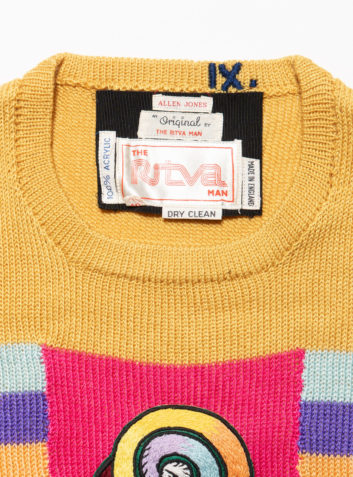 Vintage Ritva Man by Allen Jones 'Sheer Magic' Sweater, 1971 - UNIF Vintage