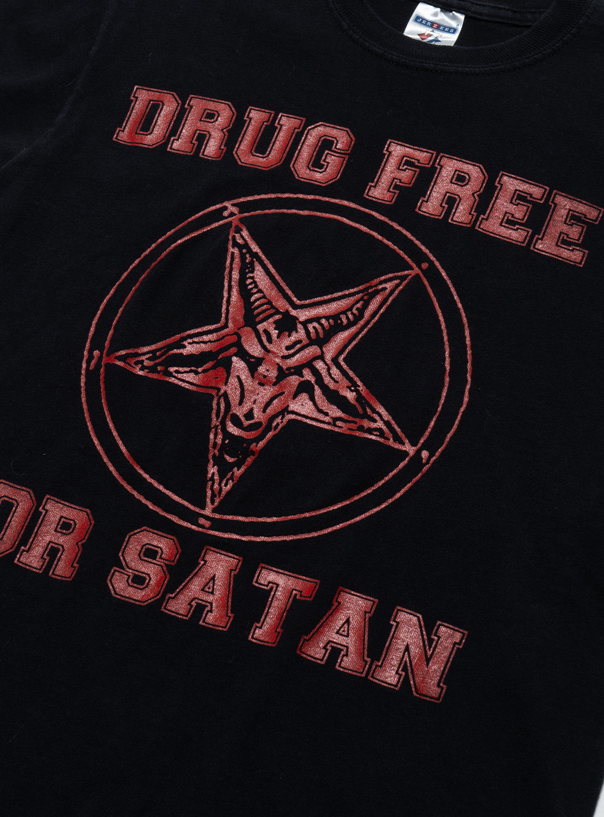 Vintage Drug Free For Satan Tee - UNIF Vintage