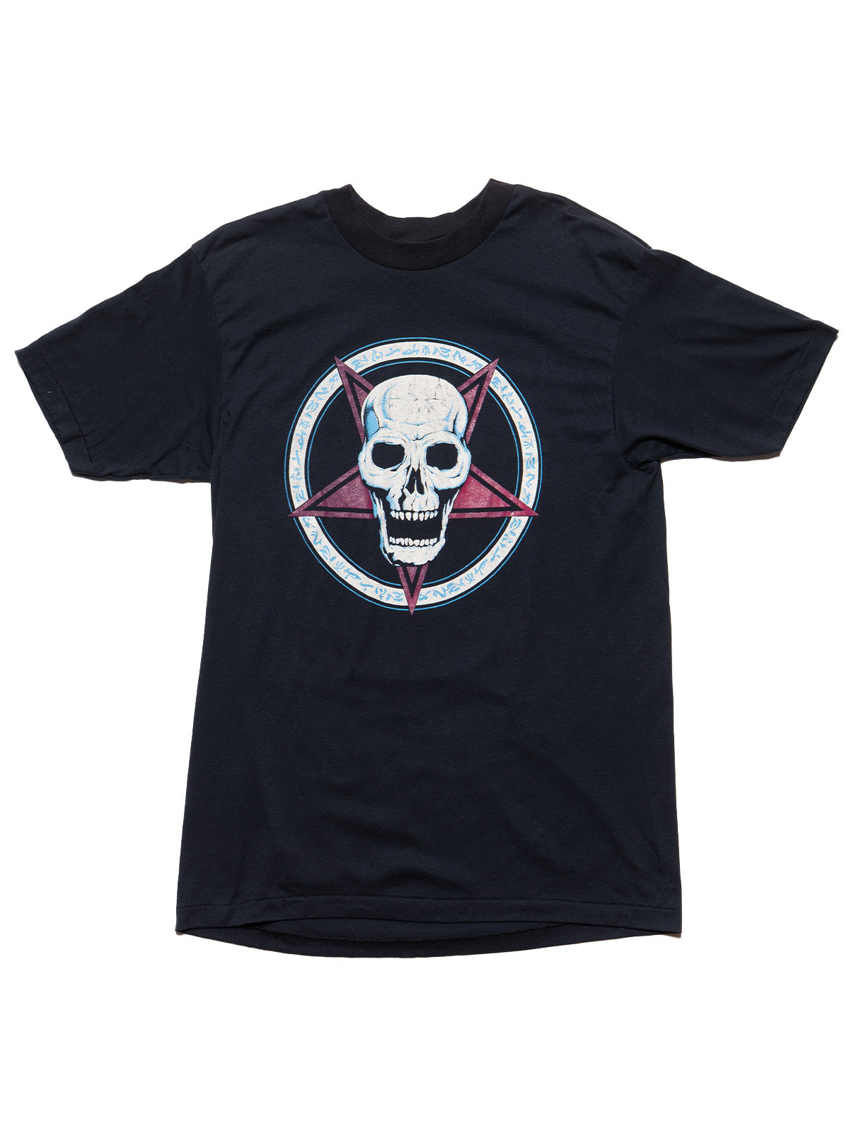 Vintage Pentagram Skull Tee - UNIF Vintage