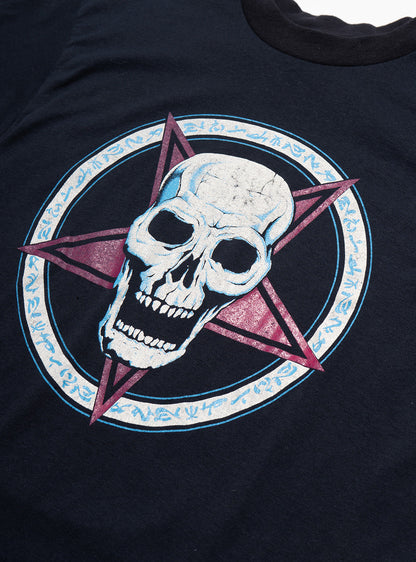 Vintage Pentagram Skull Tee - UNIF Vintage