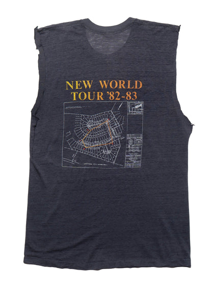 Vintage Rush Signals Tour Sleeveless Tee - UNIF Vintage