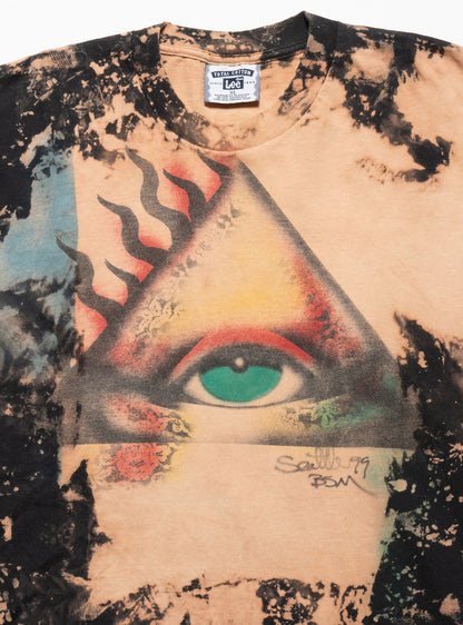 Vintage Bleached Eye of Providence Tee - UNIF Vintage